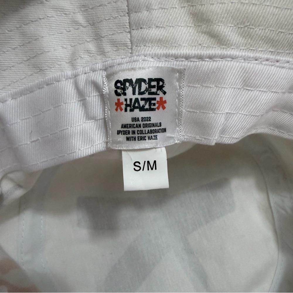 Spyder Haze USA Bucket Hat White Size S/M - Picture 7 of 8